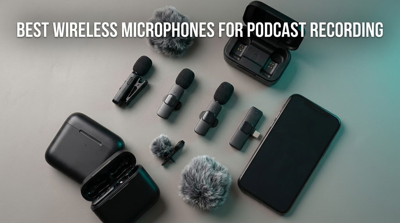 best wireless microphones for podcast recording