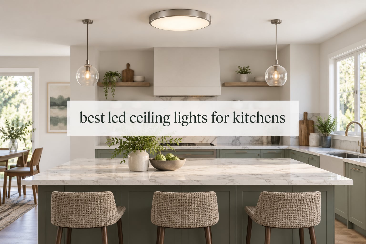 best led ceiling lights for kitchens