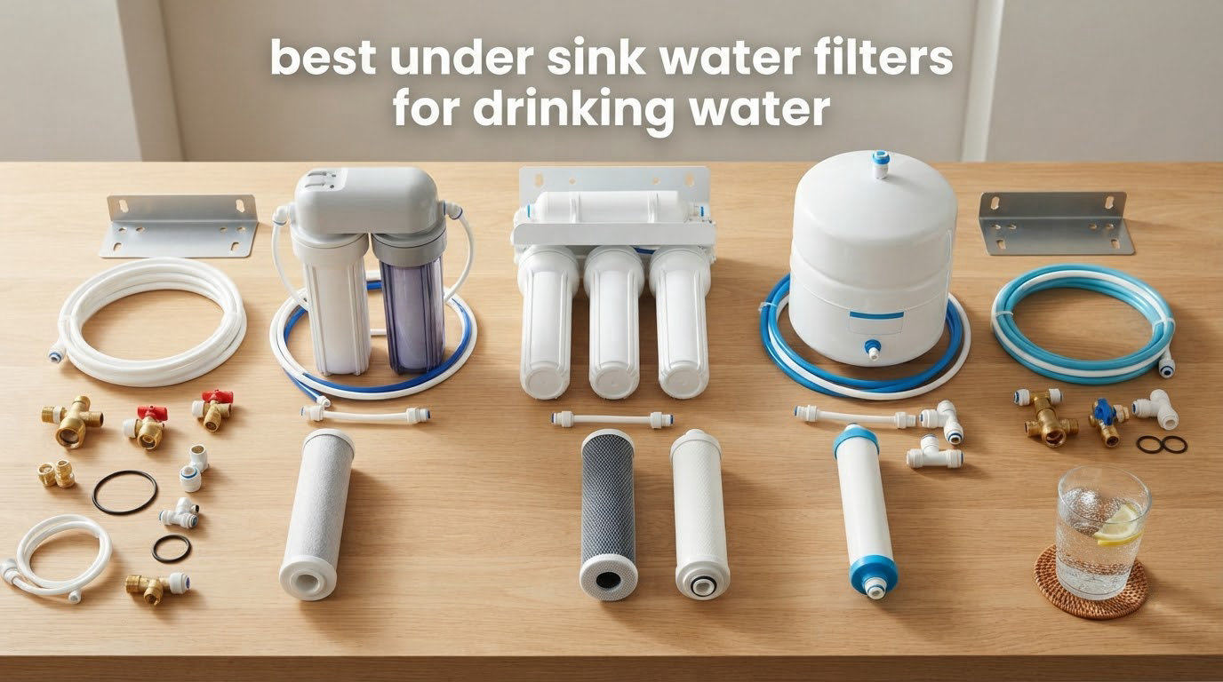 best under sink water filters for drinking water