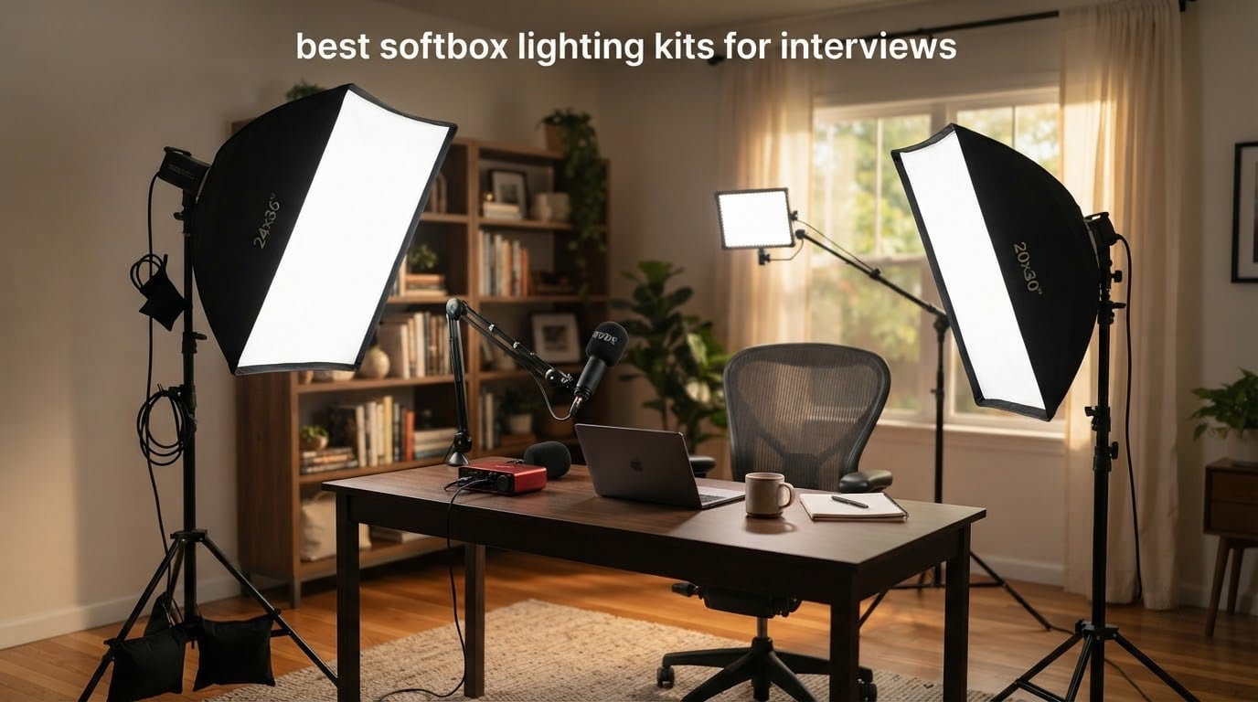 best softbox lighting kits for interviews