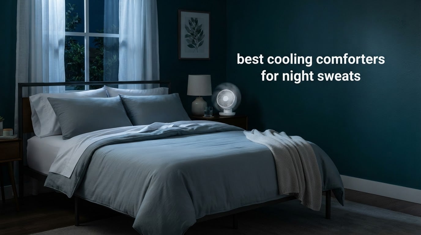 best cooling comforters for night sweats
