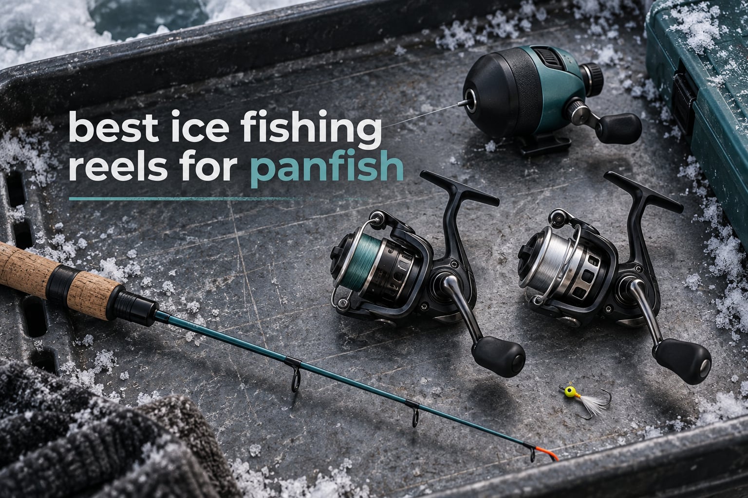 best ice fishing reels for panfish