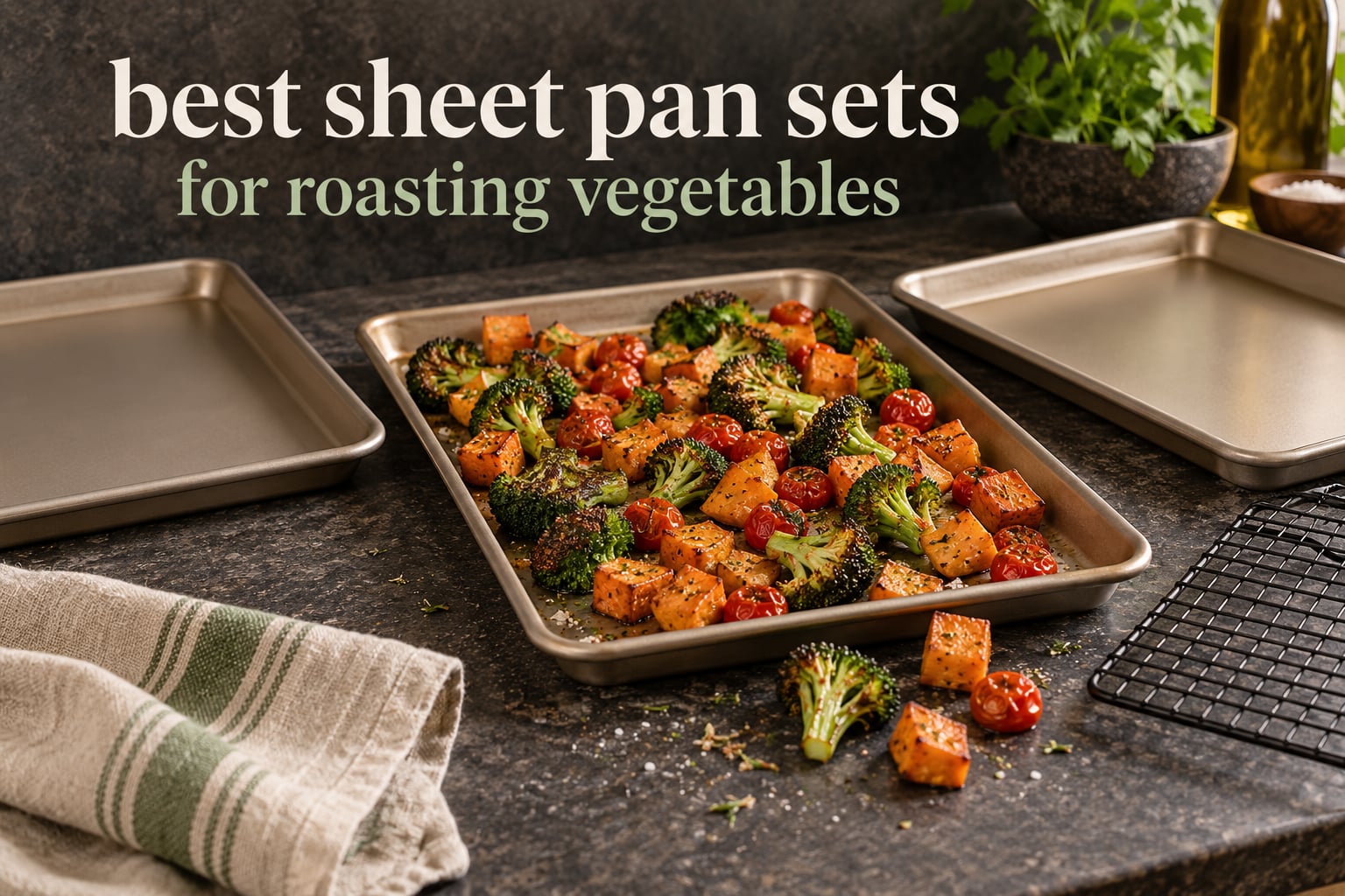 best sheet pan sets for roasting vegetables