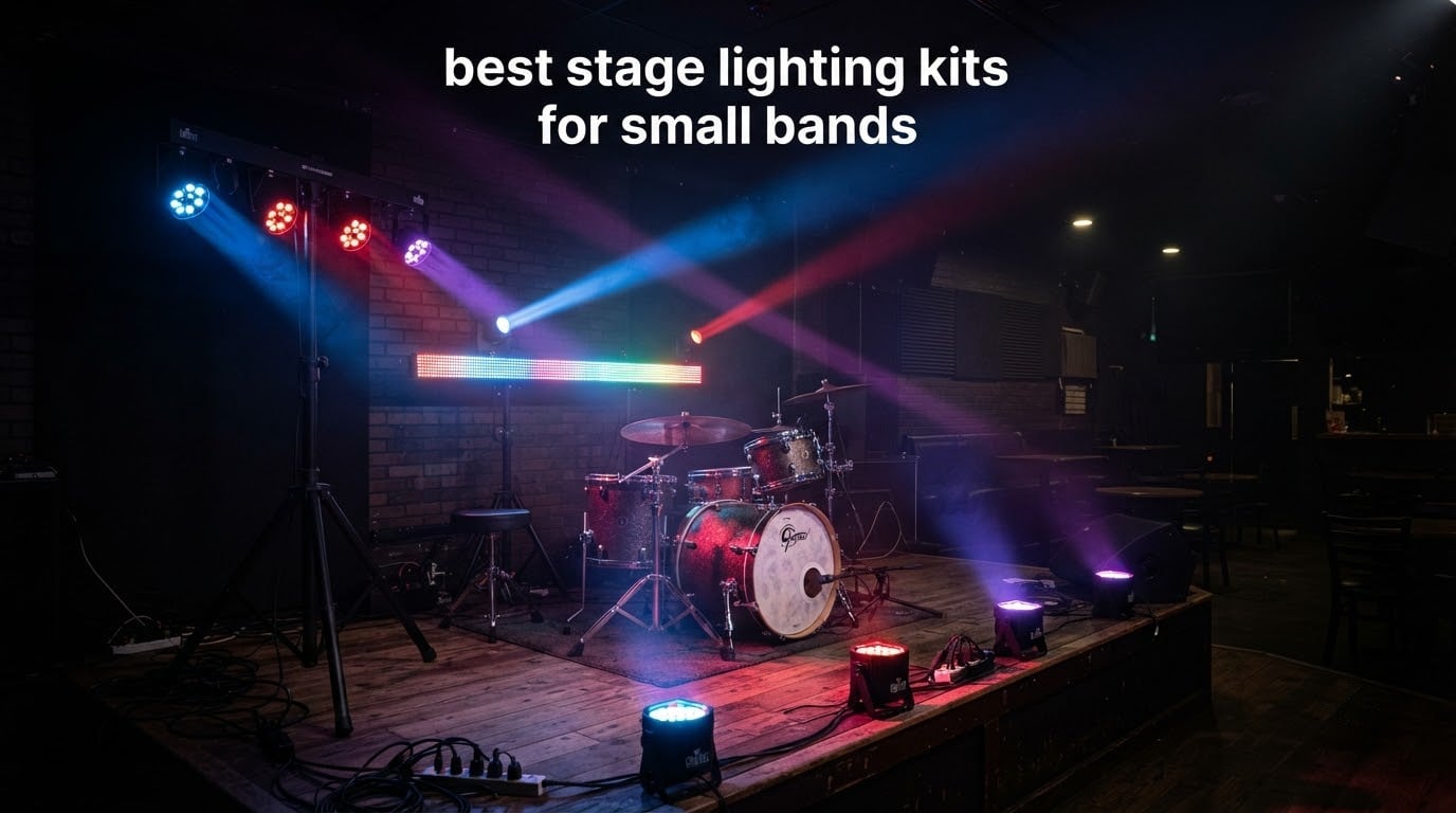 best stage lighting kits for small bands