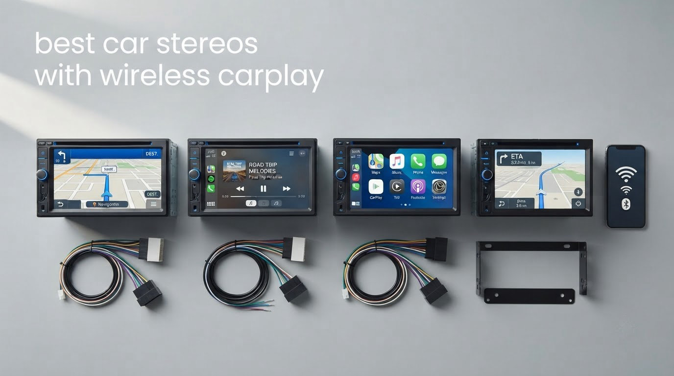 best car stereos with wireless carplay