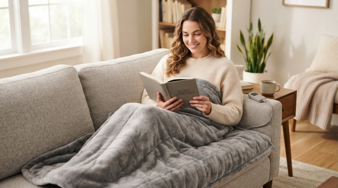 Best Amazon Prime Big Deal Days Heated Blanket Deals