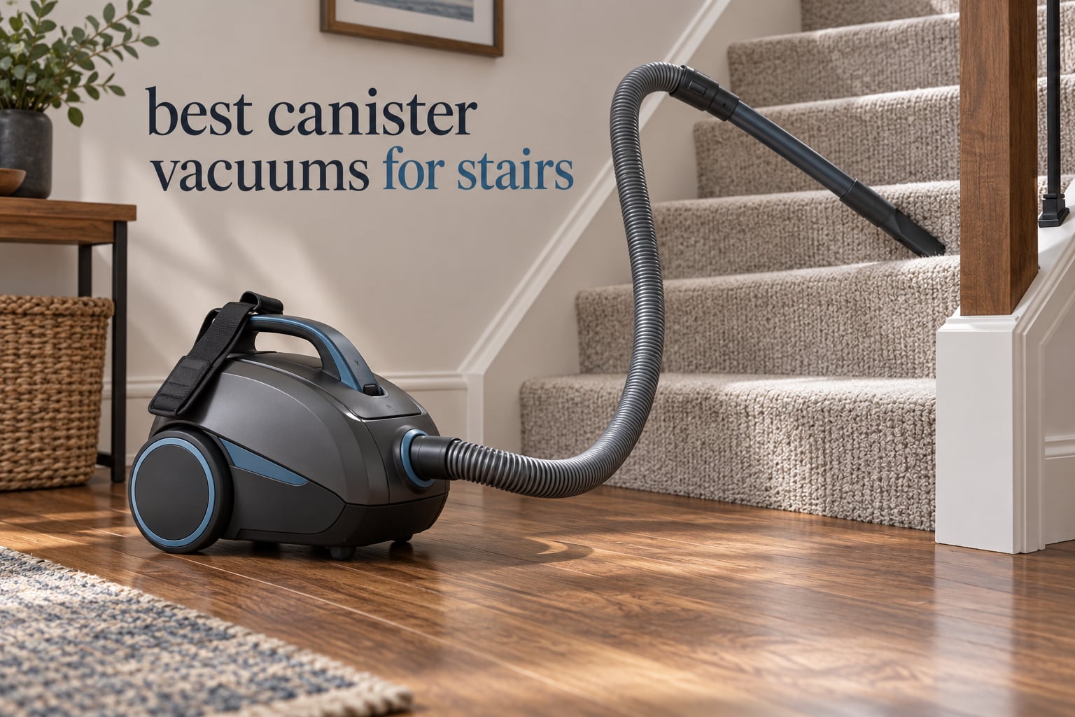 best canister vacuums for stairs