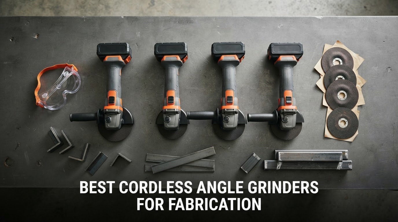 best cordless angle grinders for fabrication