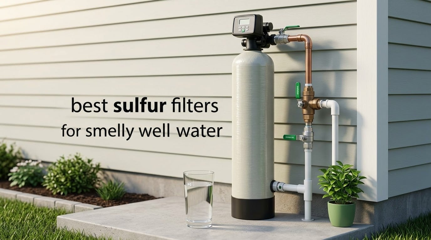 best sulfur filters for smelly well water
