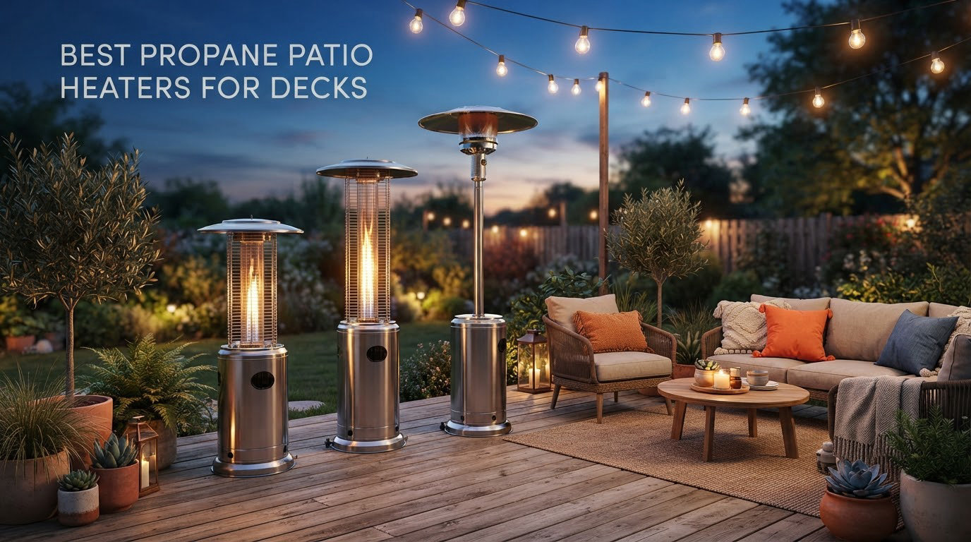 best propane patio heaters for decks