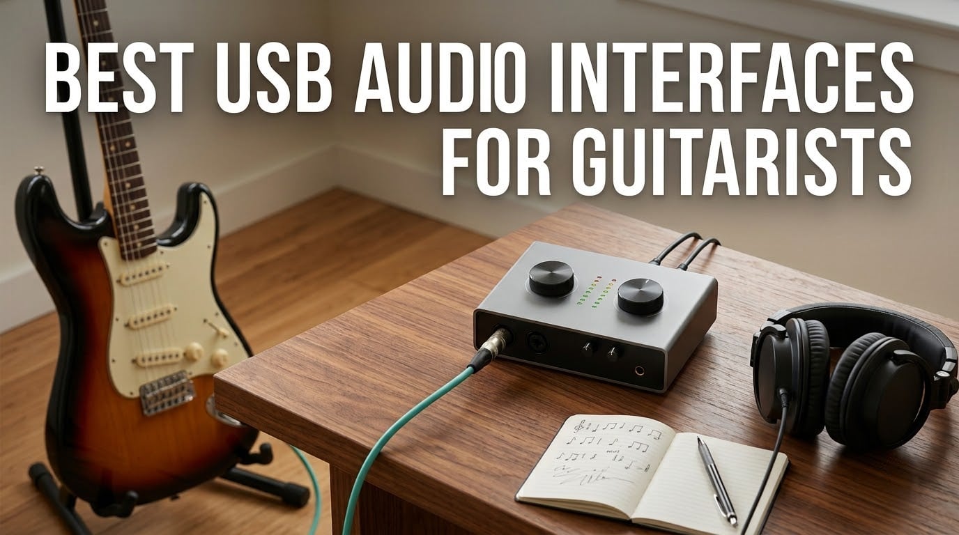 best usb audio interfaces for guitarists