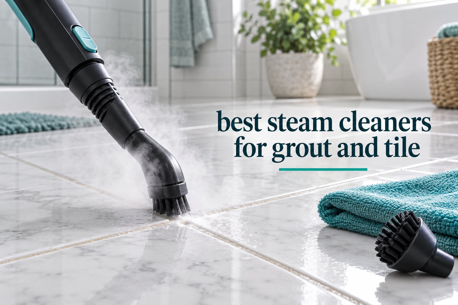 best steam cleaners for grout and tile