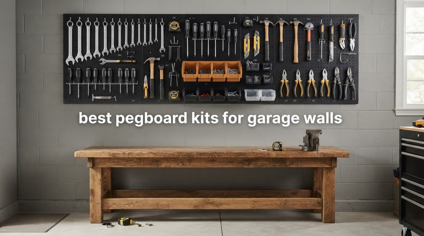 best pegboard kits for garage walls