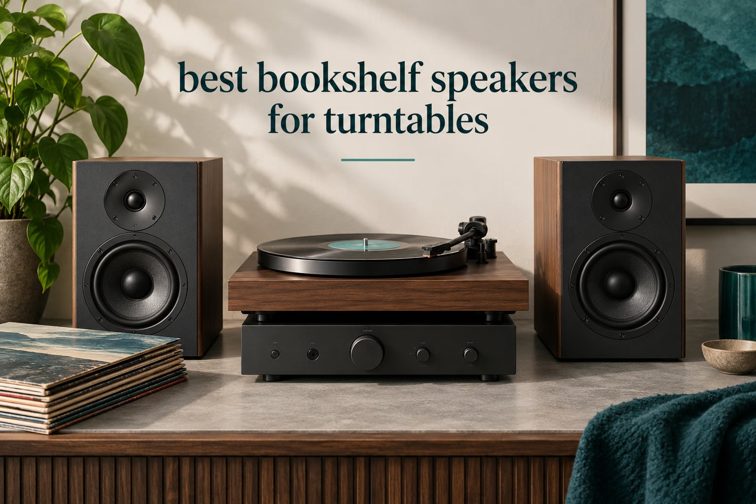 best bookshelf speakers for turntables