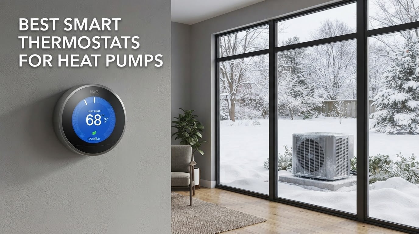best smart thermostats for heat pumps