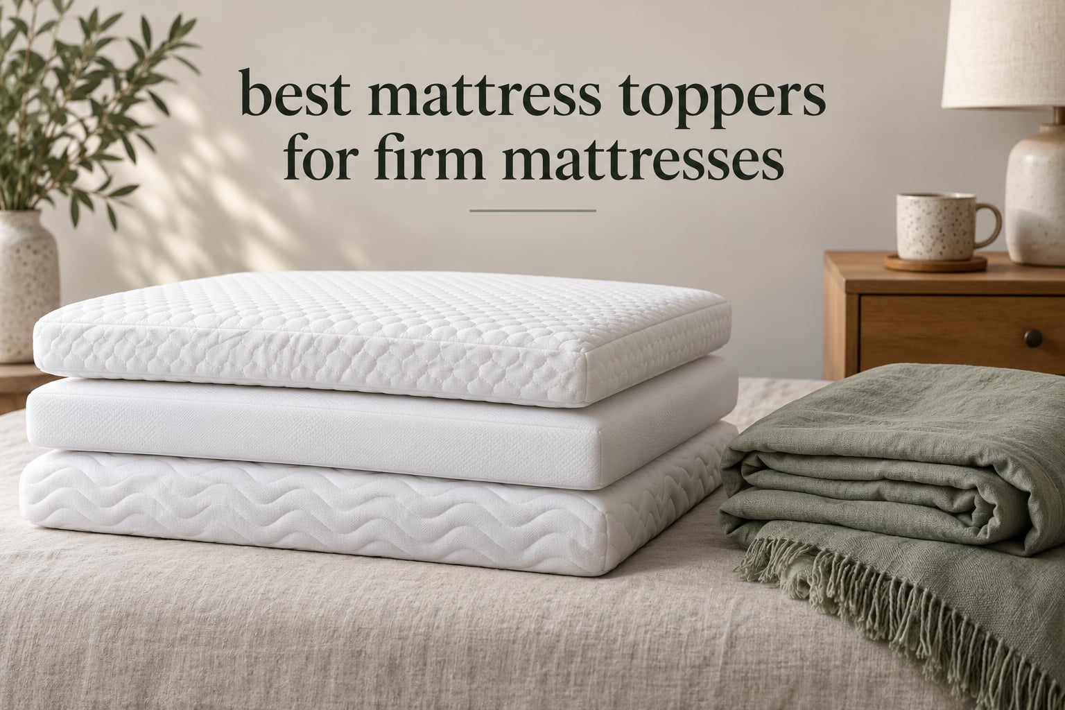 best mattress toppers for firm mattresses