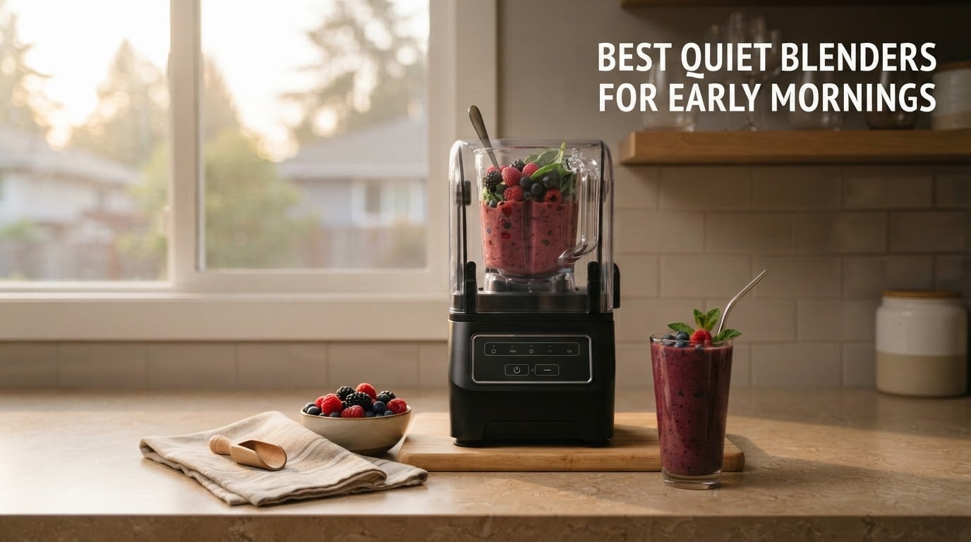 best quiet blenders for early mornings