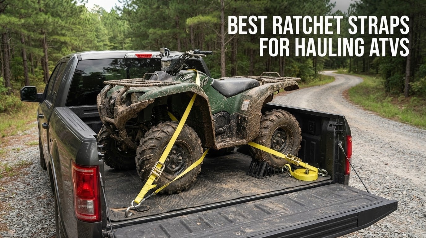 best ratchet straps for hauling atvs