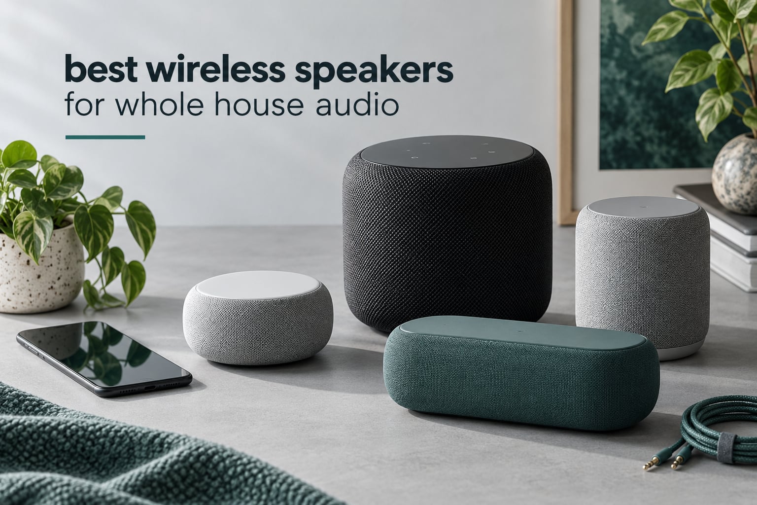 best wireless speakers for whole house audio