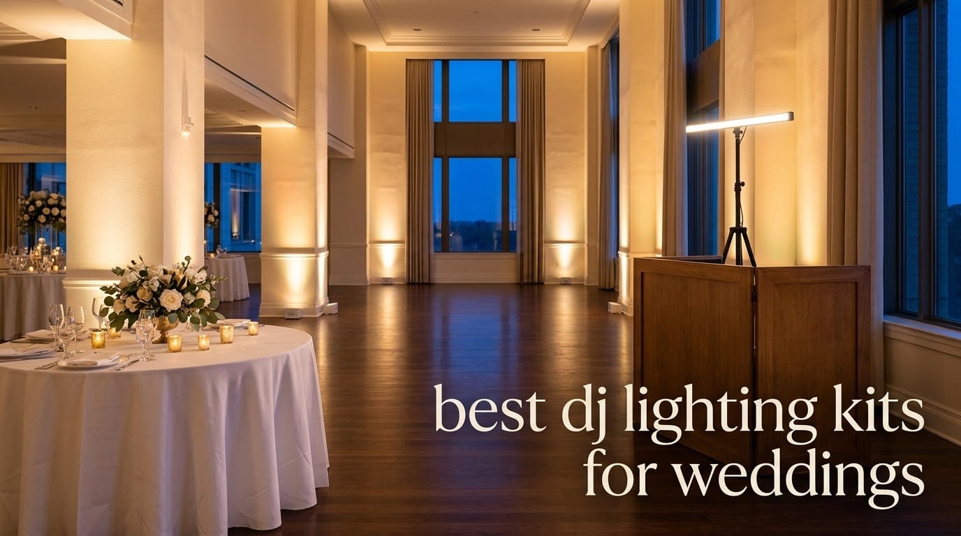 best dj lighting kits for weddings