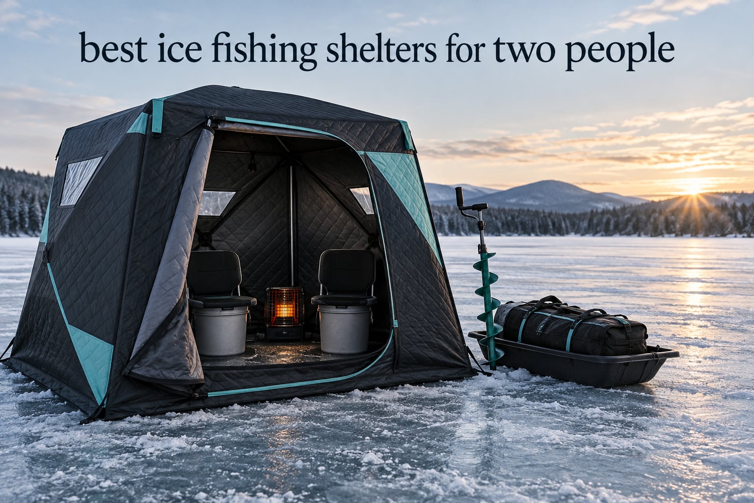 best ice fishing shelters for two people