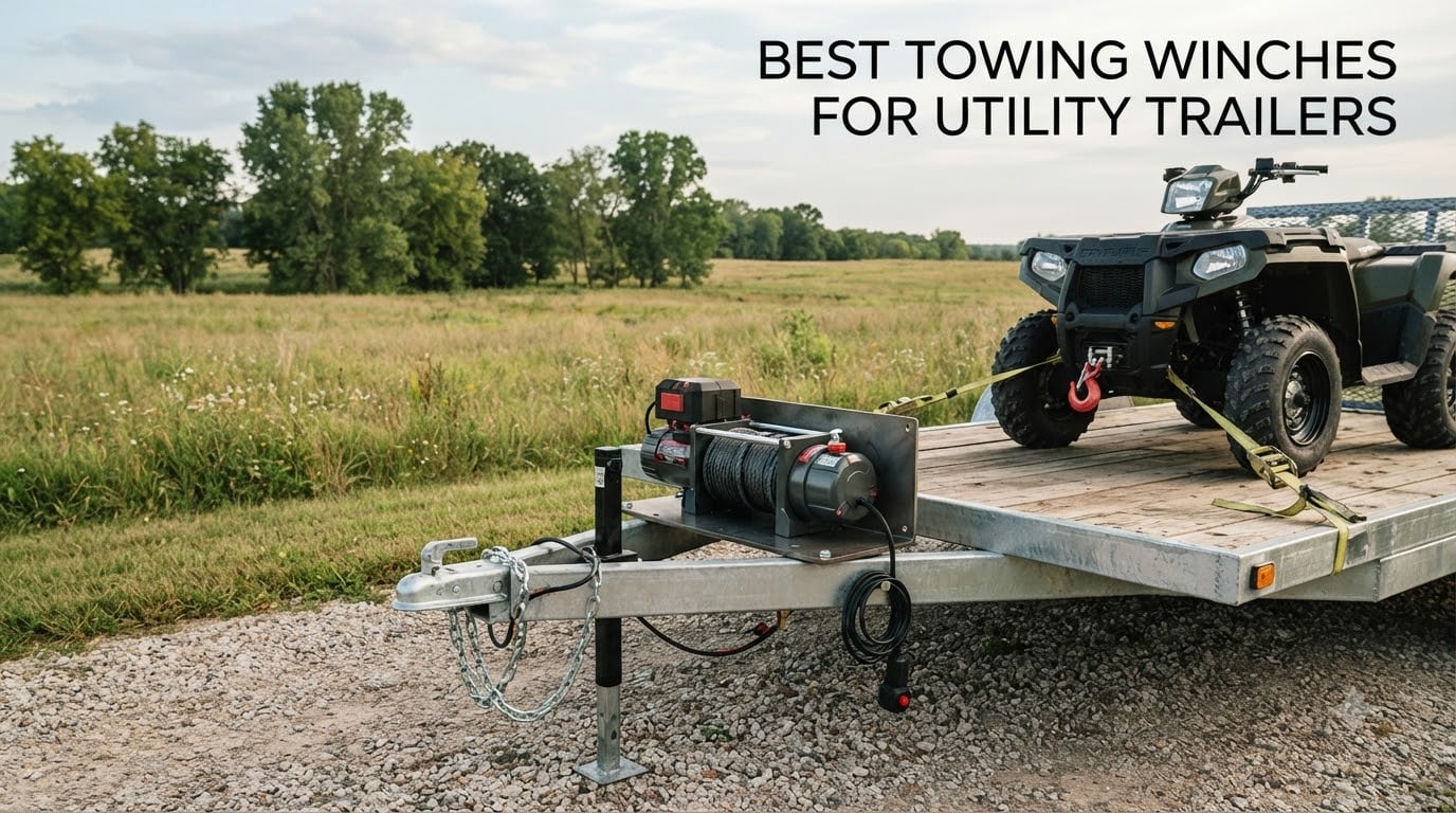 best towing winches for utility trailers
