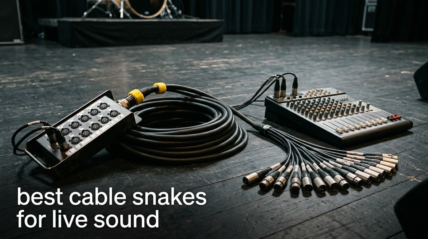 best cable snakes for live sound