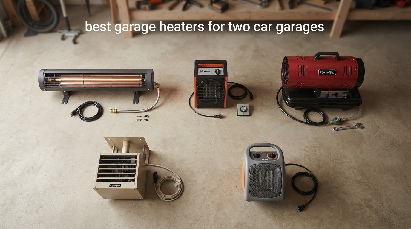 best garage heaters for two car garages
