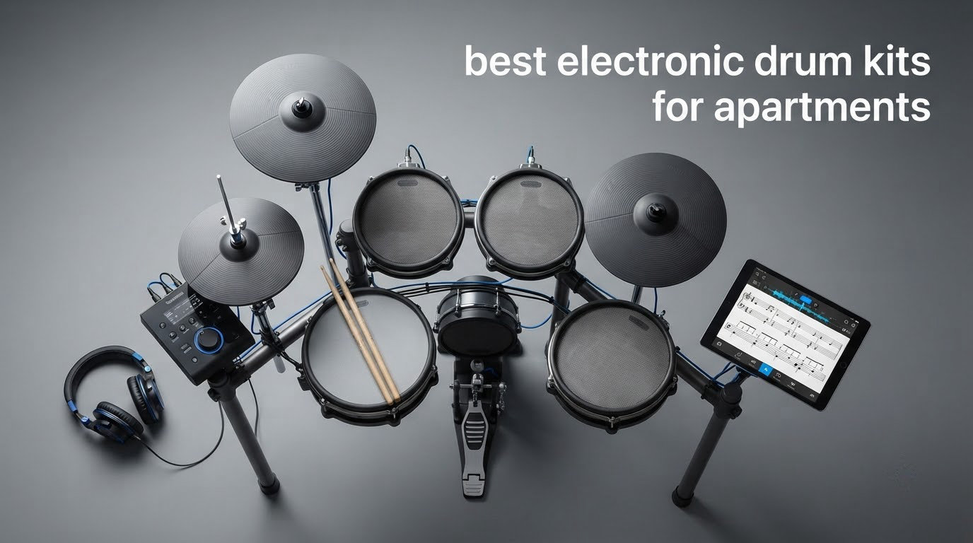 best electronic drum kits for apartments