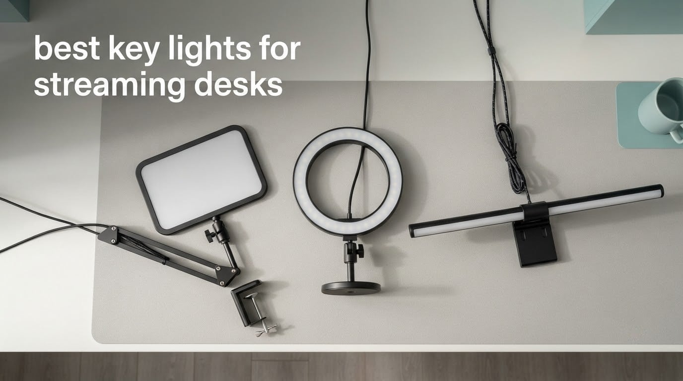 best key lights for streaming desks