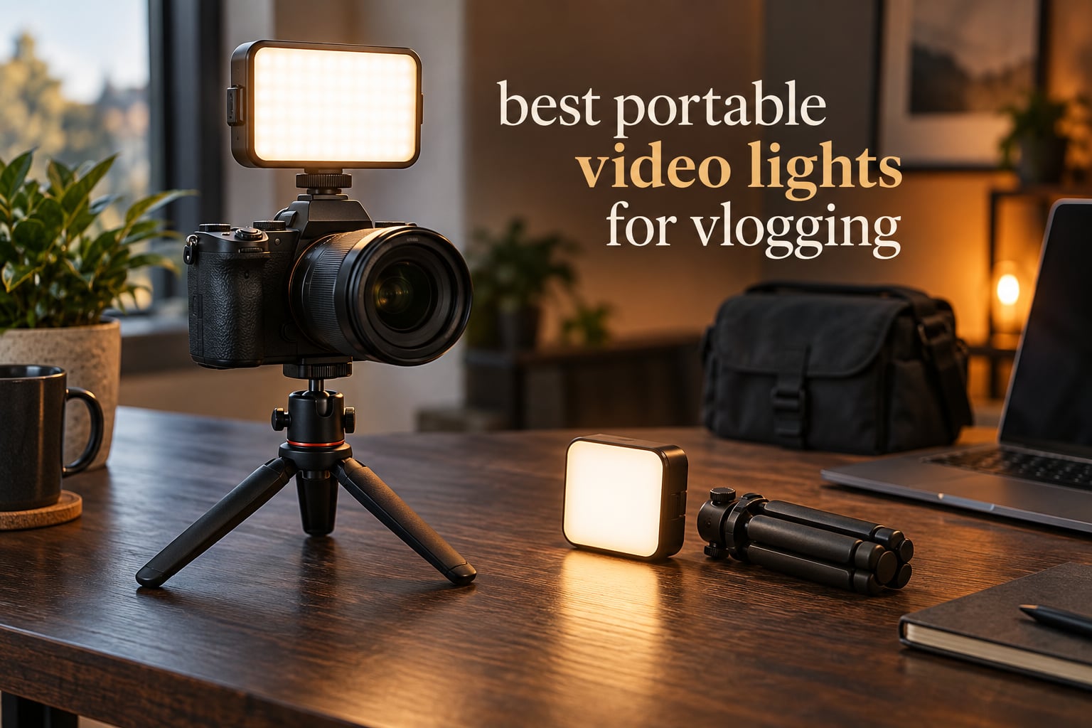 best portable video lights for vlogging