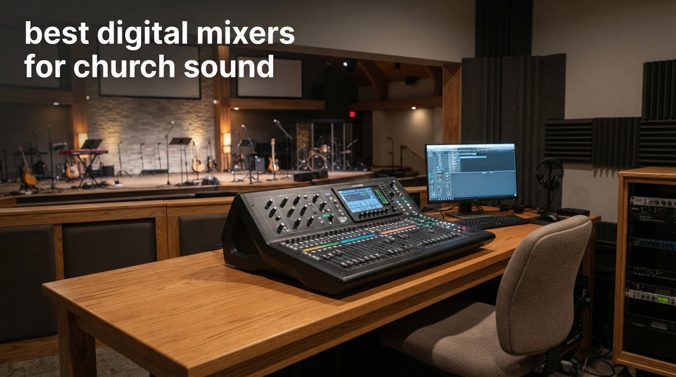 best digital mixers for church sound