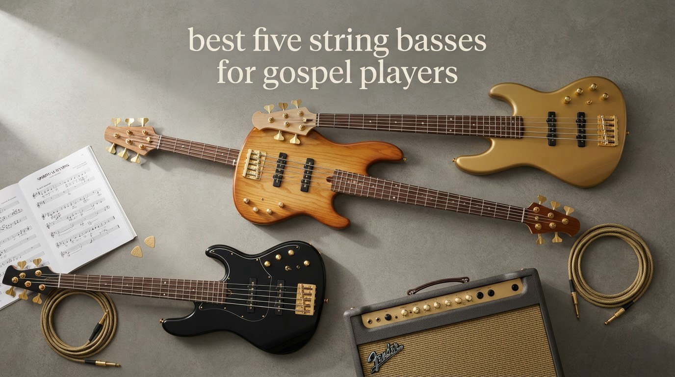 best five string basses for gospel players