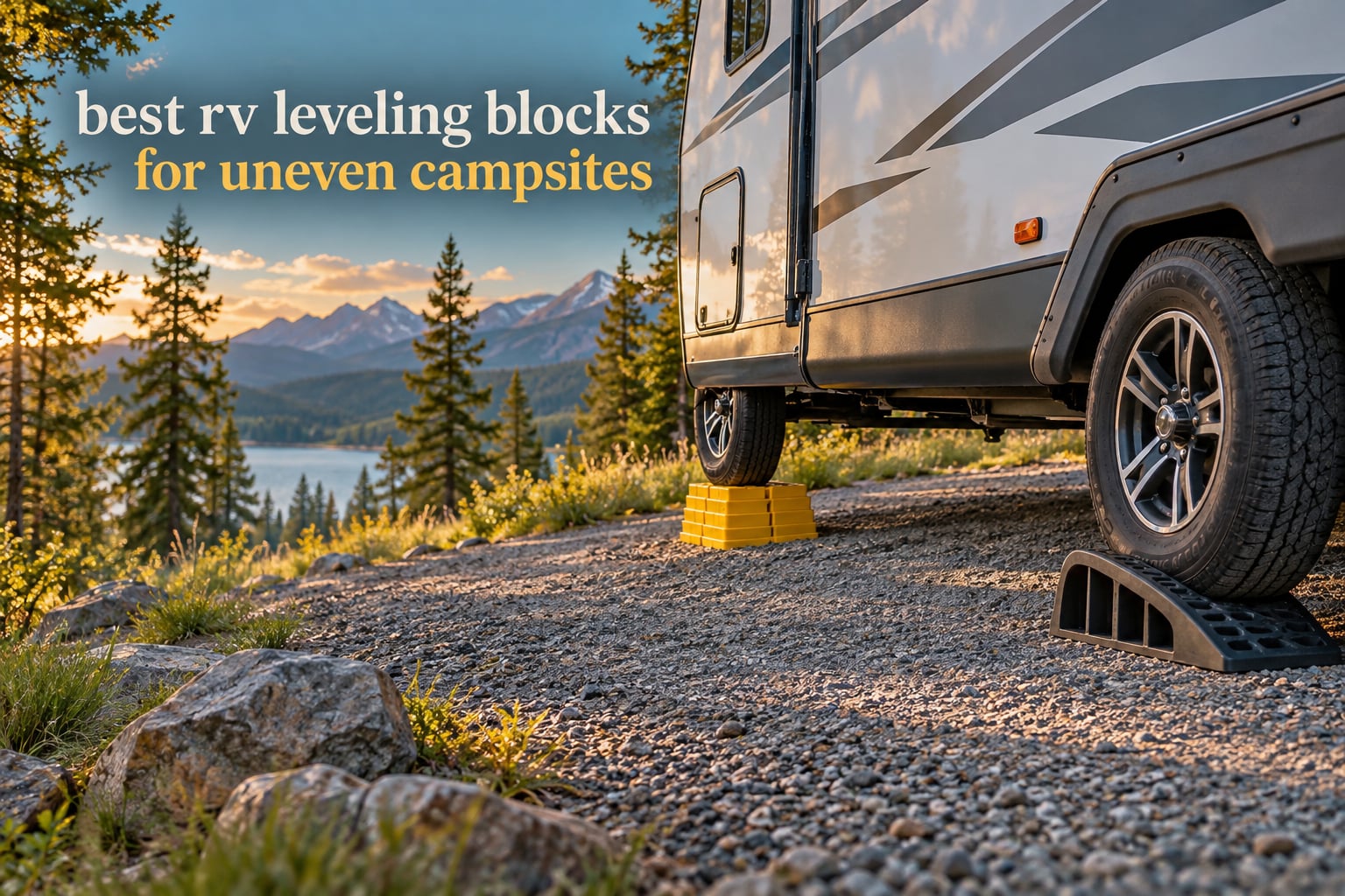 best rv leveling blocks for uneven campsites