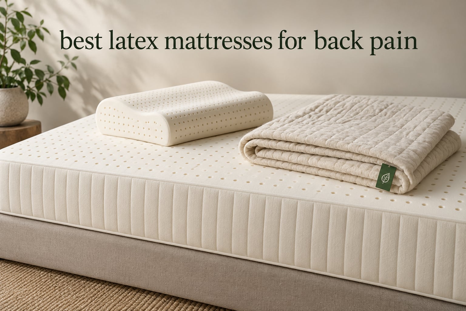 best latex mattresses for back pain