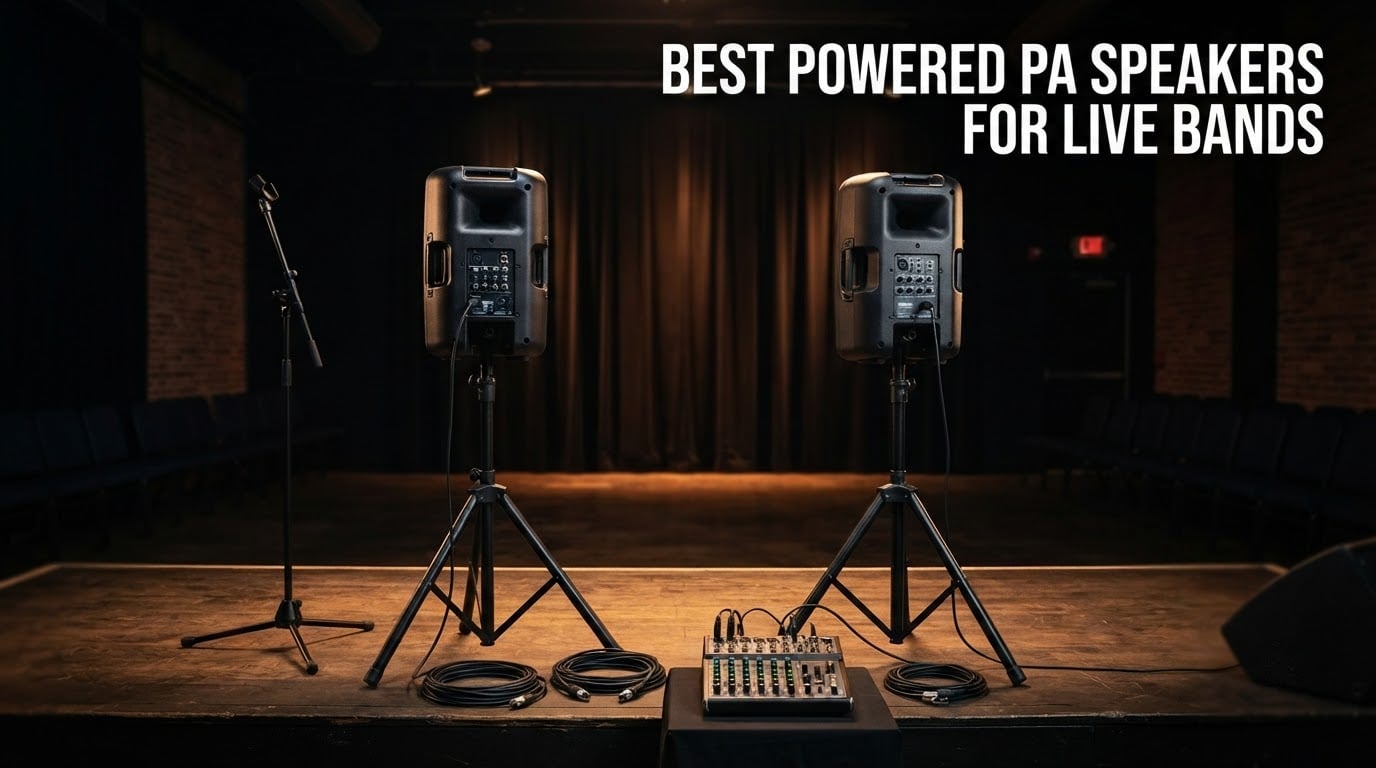 best powered pa speakers for live bands