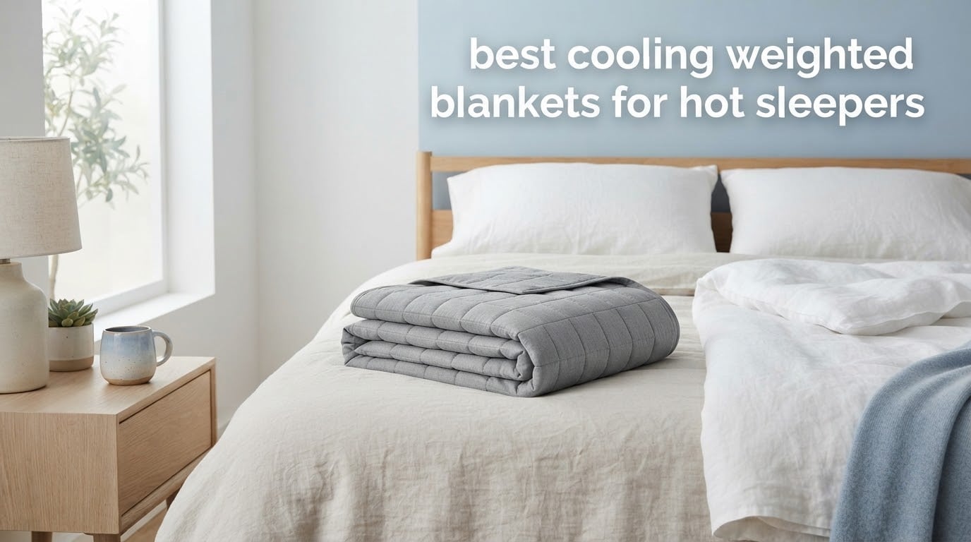 best cooling weighted blankets for hot sleepers