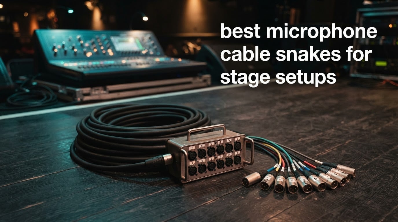 best microphone cable snakes for stage setups