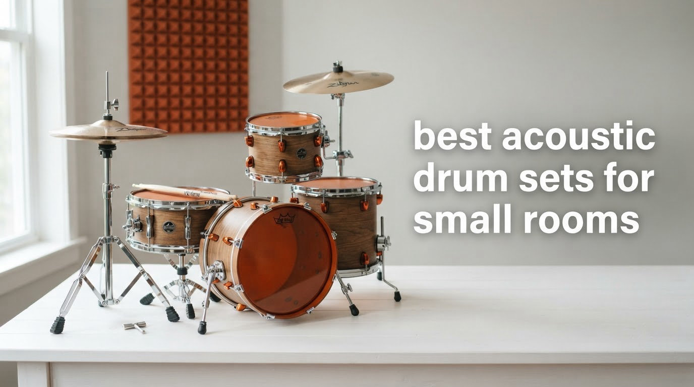 best acoustic drum sets for small rooms