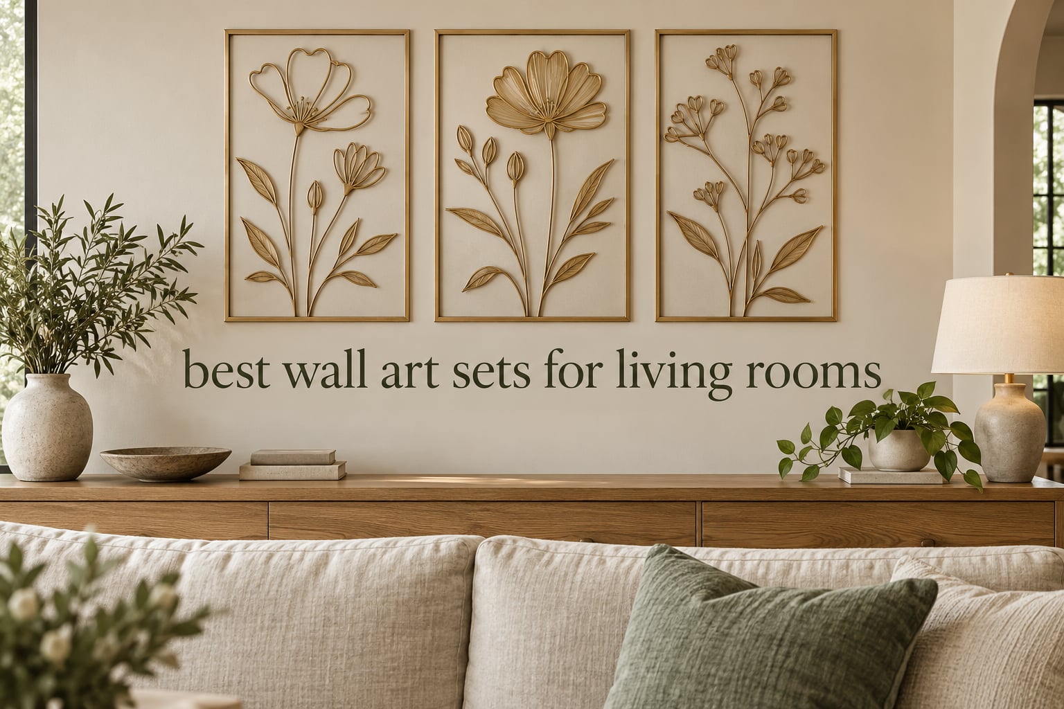 best wall art sets for living rooms
