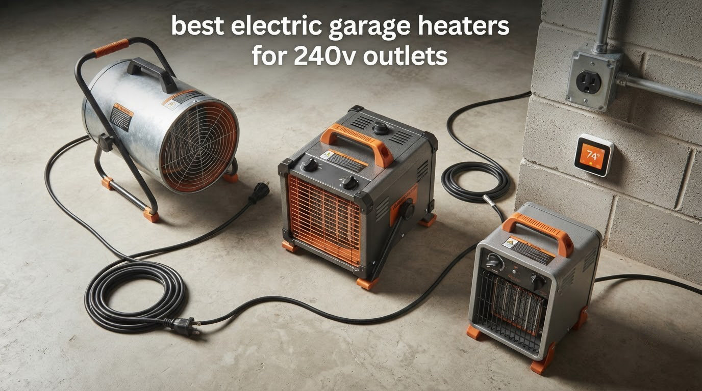 best electric garage heaters for 240v outlets