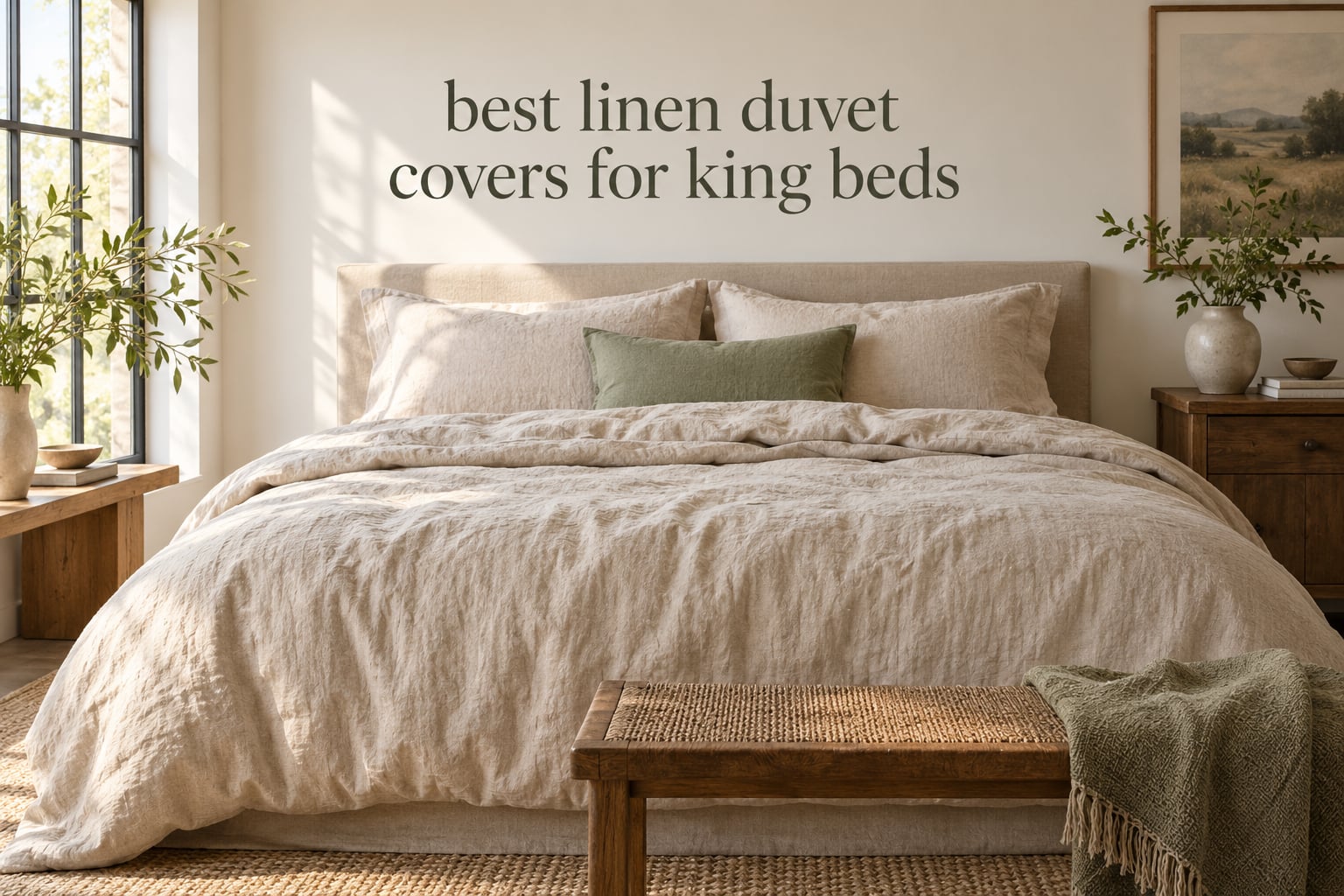 best linen duvet covers for king beds