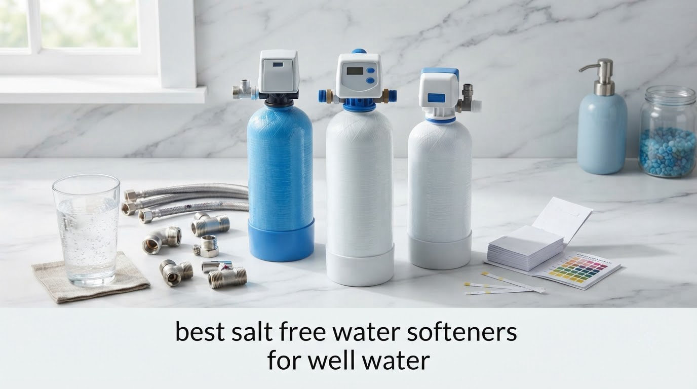 best salt free water softeners for well water
