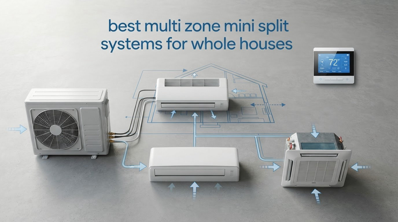 best multi zone mini split systems for whole houses