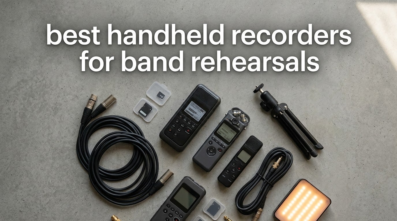 best handheld recorders for band rehearsals