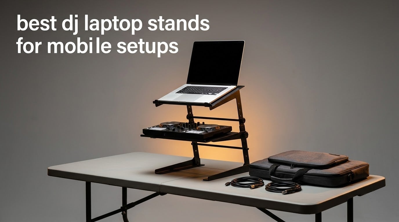 best dj laptop stands for mobile setups