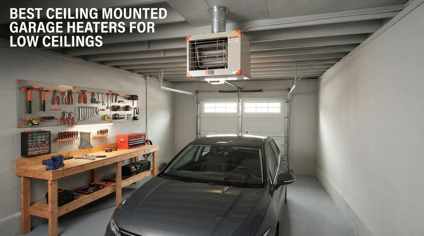 best ceiling mounted garage heaters for low ceilings