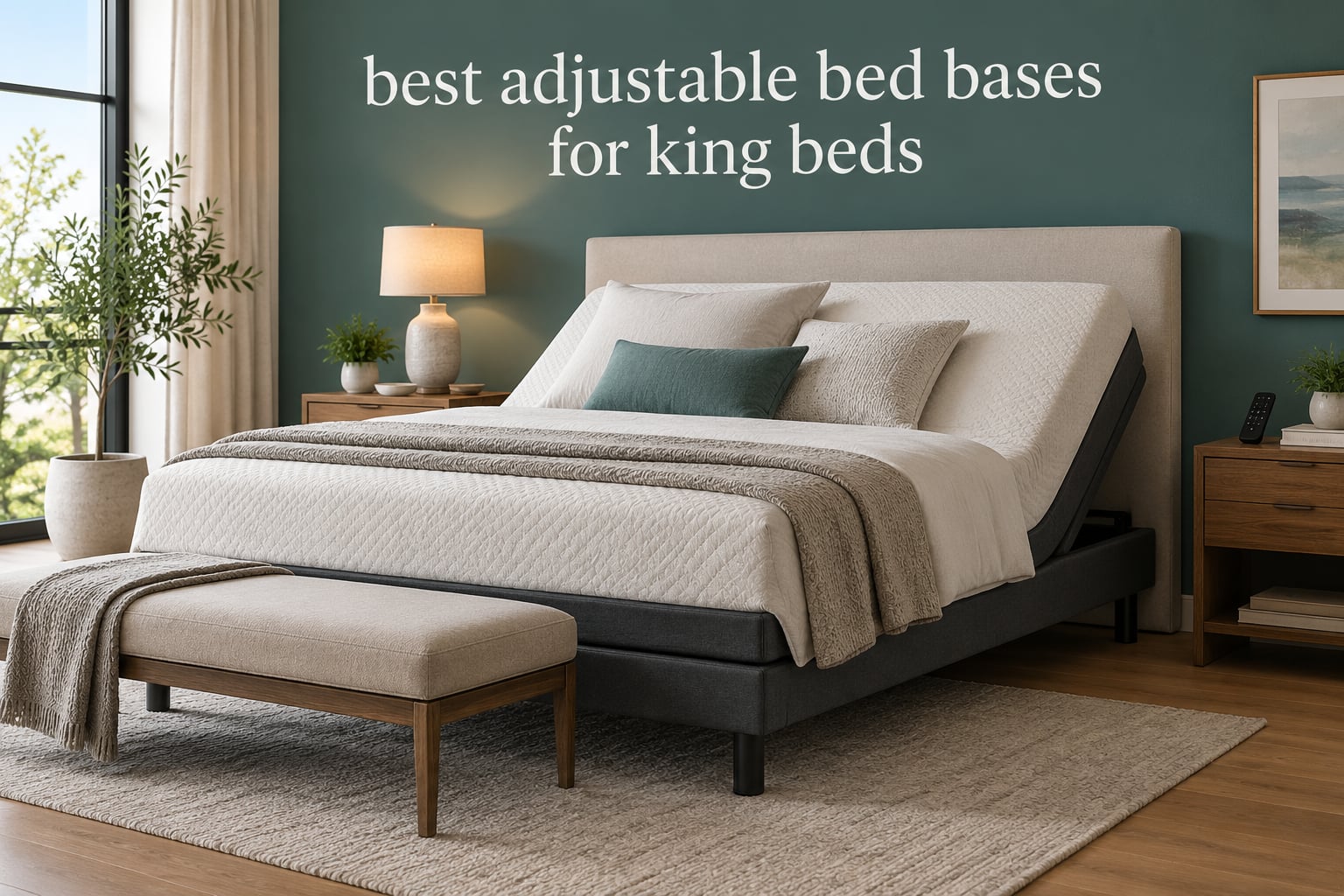best adjustable bed bases for king beds