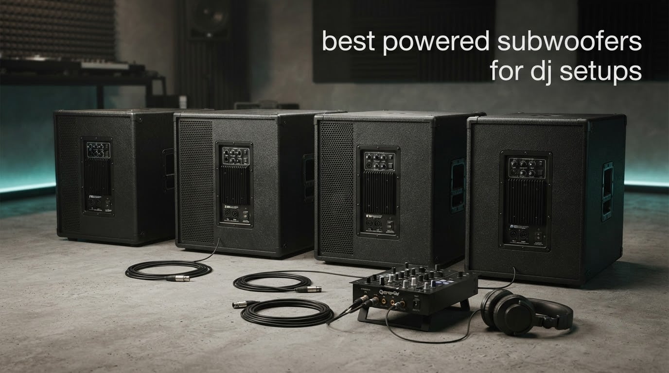 best powered subwoofers for dj setups