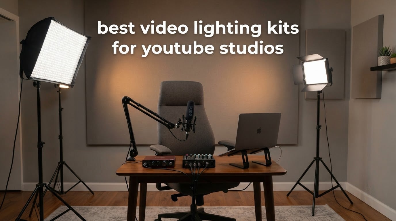best video lighting kits for youtube studios